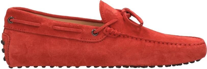 TOD'S Stijlvolle Sailor Schoenen voor Heren Red