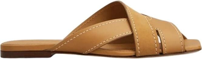 Tod's Sand.Cuoio Flat 99L Fasce Incr