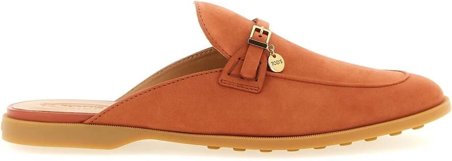 Tod's Silky Nubuck Sabot