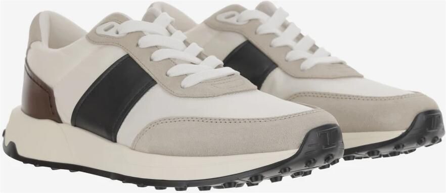 Tod's Sneakers van leer en technisch textiel - Foto 1