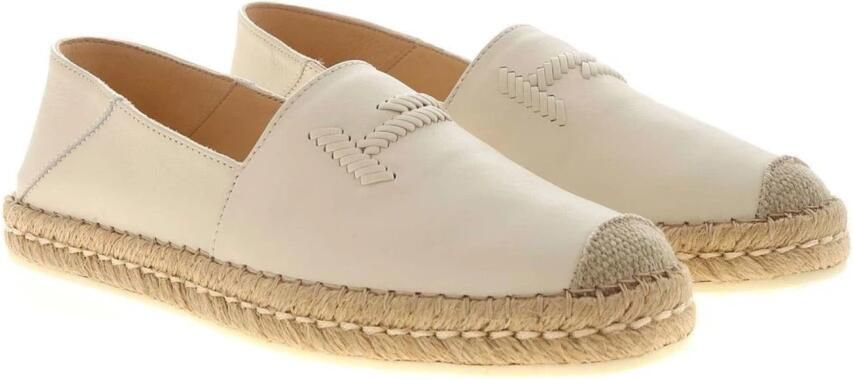 Tod's Stitched Logo Espadrilles