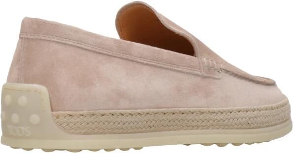 Tod's Stof Roze Suède Sneakers - Foto 5