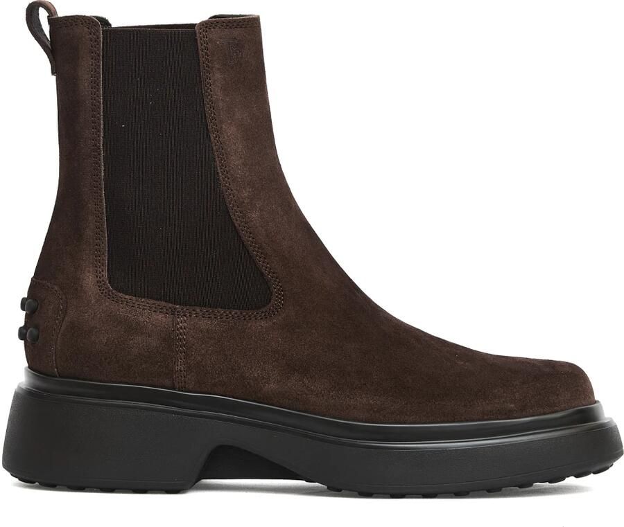 Tod's Suède Chelsea Booties