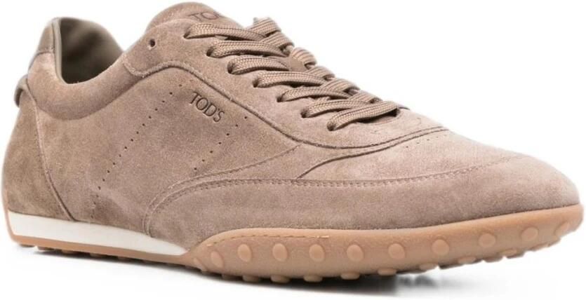 Tod's Suede Lage Sneakers - Foto 2