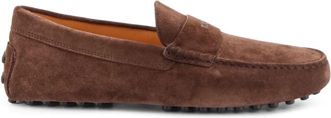 Tod's Suède loafers met Gommini-detail