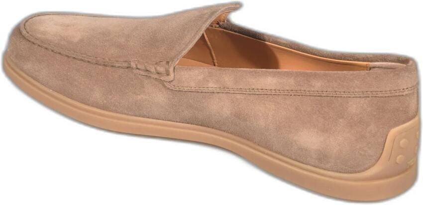 Tod's Suède loafers met rubberen zool - Foto 3