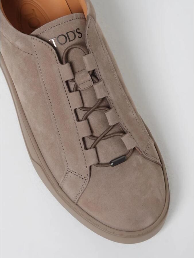 Tod's Suede Low-Top Casual Sneakers