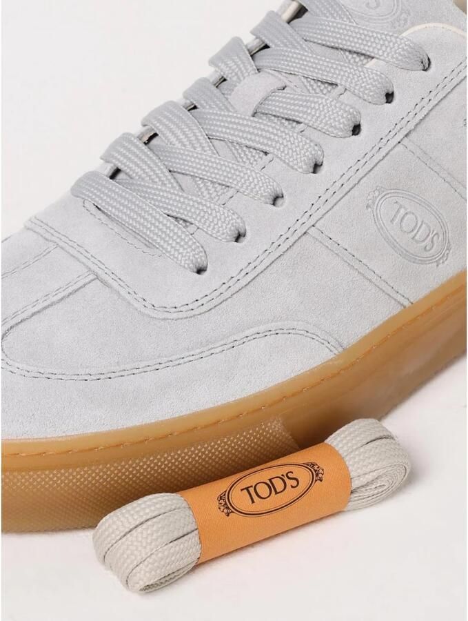 Tod's Suede Low Top Sneakers