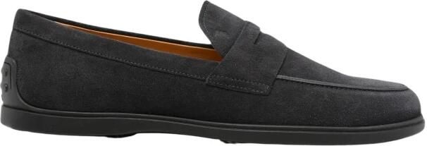 Tod's Suede Penny Loafers