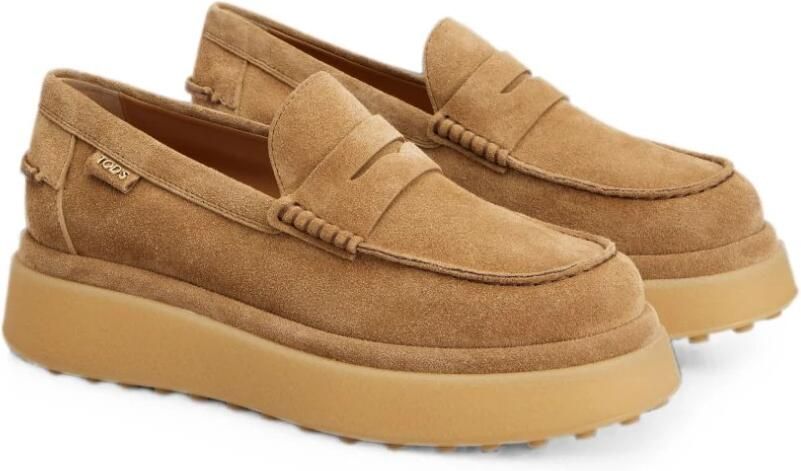 Tod's Suede Penny Loafers - Foto 4