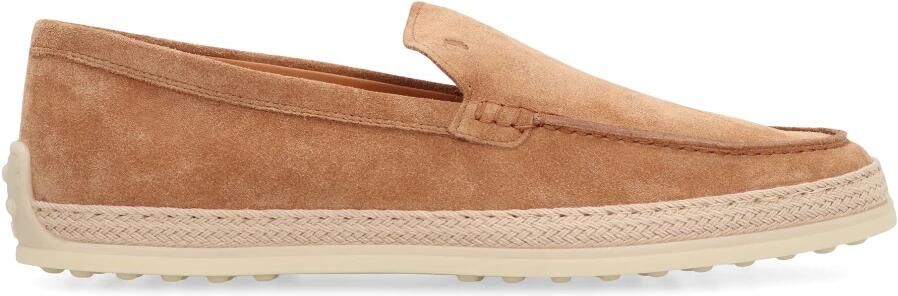 Tod's Suede Slipper Loafers