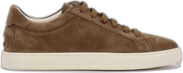 Tod's Suède sneakers met veters