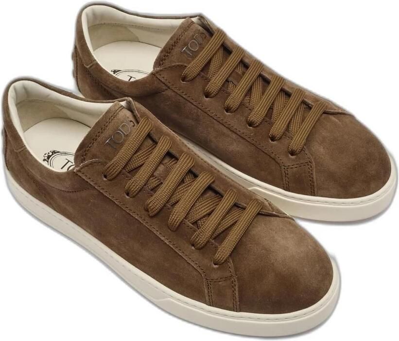 Tod's Suède sneakers met veters - Foto 3
