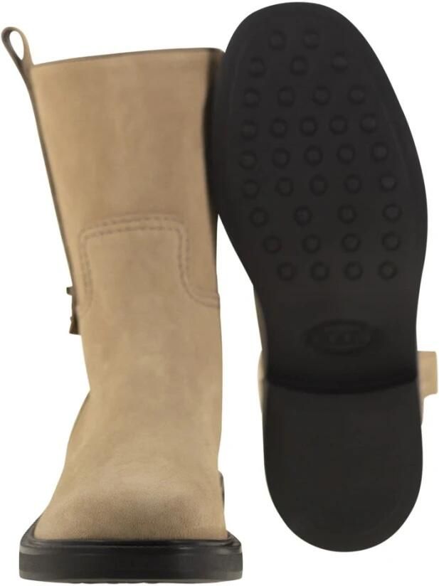 Tod's T Timeless Suede Enkellaars - Foto 4