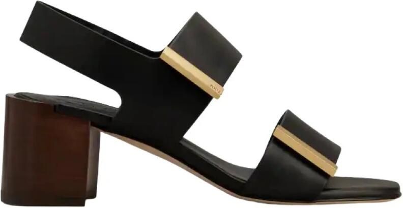 Tod's T55 Leren Sandalen met Dubbele Band