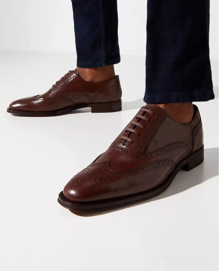 Tod's Veterschoenen in leren Oxford-schoenen - Foto 2