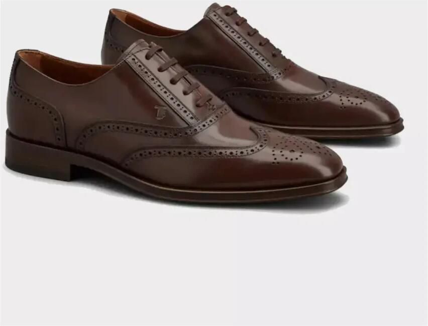 Tod's Veterschoenen in leren Oxford-schoenen - Foto 4