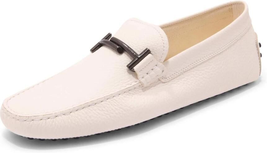 Tod's Witte Loafer Schoen Gommino Stijl