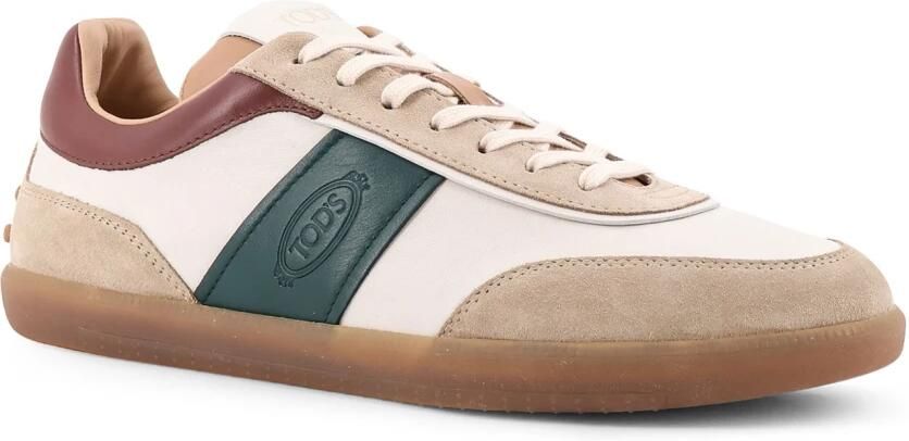 Tod's Witte Sneakers Low-Top Made in Italy