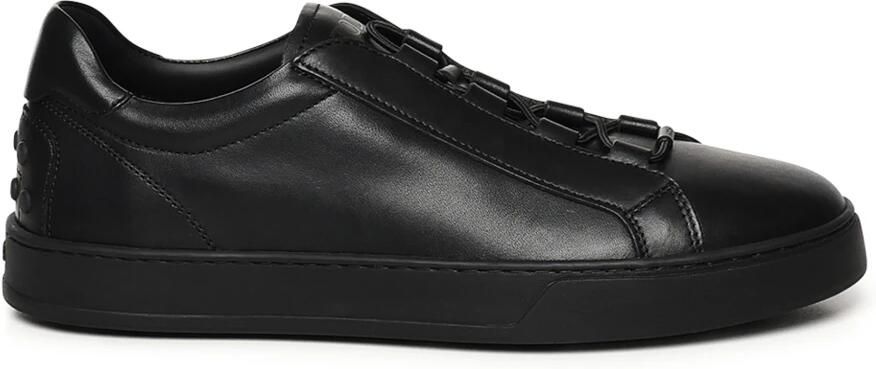 Tod's Zwarte Elastische Sportieve Sneakers