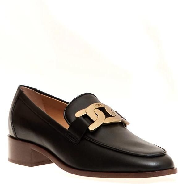 Tod's Zwarte leren instapper AW23 - Foto 3