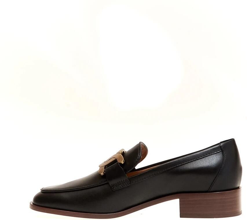 Tod's Zwarte leren instapper AW23 - Foto 2