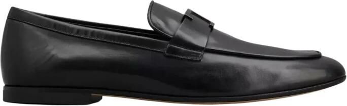 Tod's Zwarte leren loafers