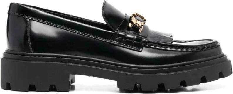 TOD'S Zwarte vierkante loafers voor vrouwen Black Dames - Foto 3