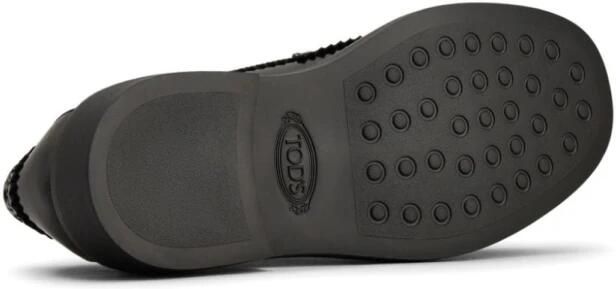 Tod's Zwarte Leren Slip-On Brogues - Foto 5
