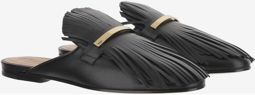 Tod's Zwarte platte schoenen