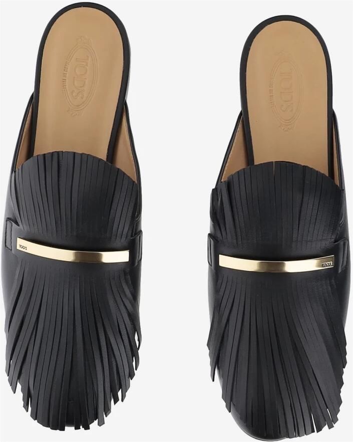 Tod's Zwarte platte schoenen