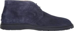TOD'S U805 Notte 59K Booties Blauw Heren