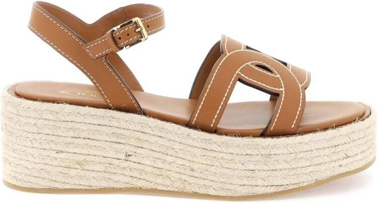 TOD'S Wedges Brown Dames