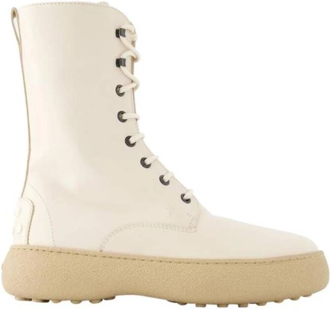 Tod's Winter Gommini Leren Enkellaarzen