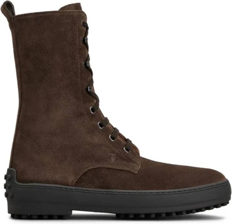 Tod's Winter Hoge Veterschoenen