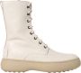 TOD'S Winter Gommini 09J Polacco All.Zip Laarzen Beige Dames - Thumbnail 1