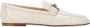 TOD'S Witte Coco Print Loafers Beige Dames - Thumbnail 1