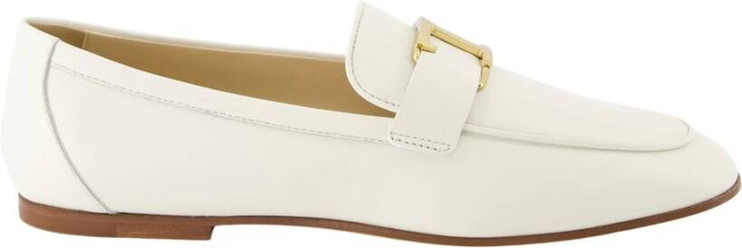 Tod's Witte Instap Mocassins Tijdloze Collectie
