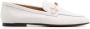 Tod's Witte Leren Loafers Elegante Instap Schoenen - Thumbnail 1