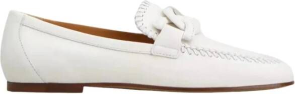Tod's Witte leren loafers
