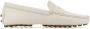 TOD'S Witte Leren Loafers White Dames - Thumbnail 1