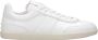 Tod's Witte Leren Sneakers met Ingedrukt Logo - Thumbnail 1