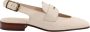 TOD'S Witte Loafer Schoenen met Verstelbare Band White Dames - Thumbnail 1