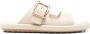 Tod's Witte Platte Sandaal met Metalen Gesp - Thumbnail 1