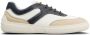 TOD'S Witte platte sneakers met leren details White Heren - Thumbnail 1