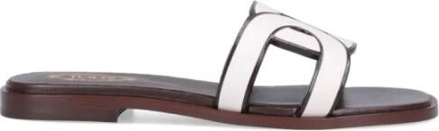 TOD'S Witte Sandalen voor Dames White Dames