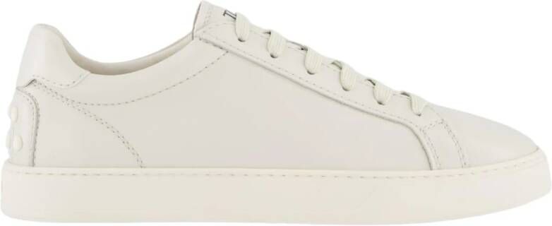 TOD'S Witte Sneaker Heren Cassetta White Heren