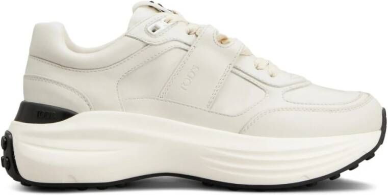 Tod's Witte Sneakers voor Mannen