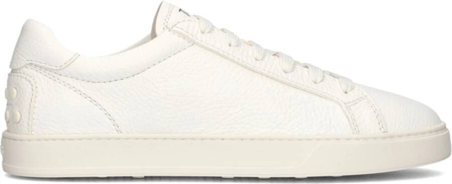 Tod's Witte Veterschoenen voor Heren