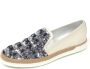 Tod's Zilveren Paillet Instap Schoen - Thumbnail 1